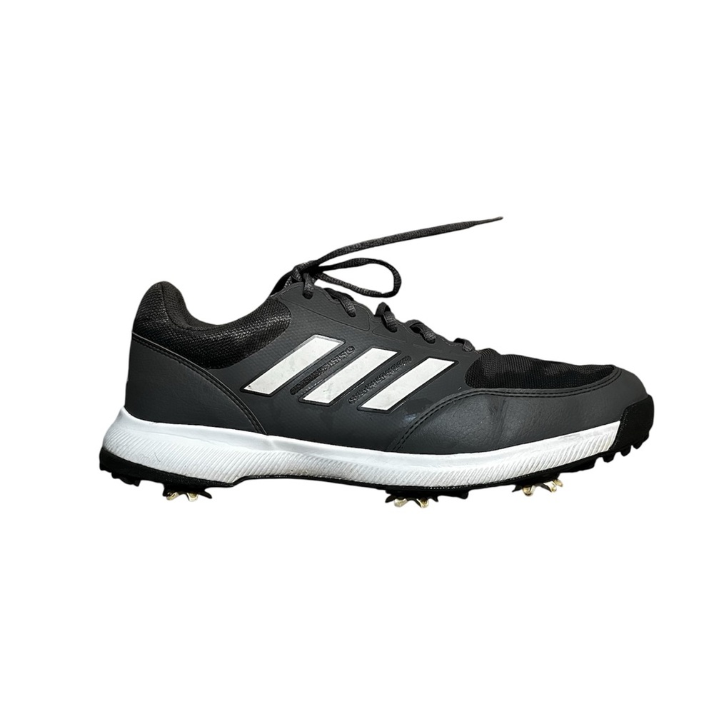 Adidas Men's Golf Shoes in grey with White Stripes Size 11.5